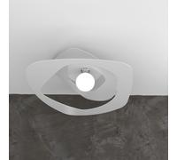 WARPED PLAFONIERA D.65 CM. 1 LUCE BIANCO 1157-PL65-BI