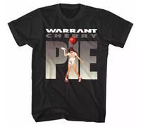 Warrant Cherry Pie Men's Black T Shirt