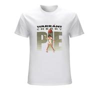 Warrant *Cherry Pie Rock Band Men's T Shirt White L