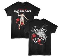 Warrant - Cherry Pie Vintage Anni '90 - T-Shirt Nera Manica Corta Per Adulti