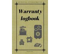 Warranty logbbok Perfect organizer for homeowners Appliances maintenance Repair is easy Well-organized household: Free time Free mind Better live Less stress All info about guarantee in one place