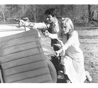 Warren Beatty come Clyde Barrow, Faye Poster Stampa 61x50.8cm Ottima Idea Regalo