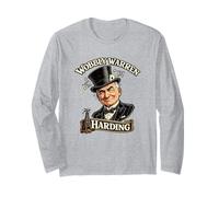 Warren Harding Wobbly Warren Satira presidenziale Maglia a Manica