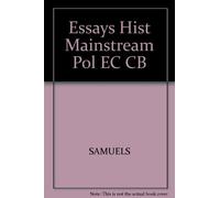 Warren J. Samue Essays in the History of Mainstream Political (Copertina rigida)
