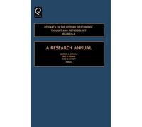 Warren J. Samue Research in the History of Economic Thought a (Copertina rigida)