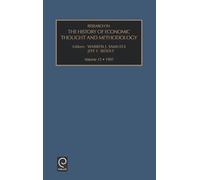 Warren J. Samue Research in the History of Economic Thought a (Copertina rigida)