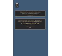 Warren J. Samuels Further Documents from F. Taylor Ostrander (Copertina rigida)