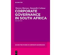 Warren Maroun Dan Corporate Governance i (Copertina rigida) (PRESALE 31/07/2025)