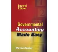 Warren Ruppel Governmental Accounting Made Easy (Copertina rigida)