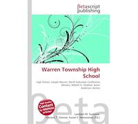Warren Township High School: High School, Joseph Warren, North Suburban Conference (Illinois), William G. Stratton, Kevin Anderson (Actor)
