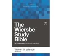 Warren W. Wiers NKJV, Wiersbe Study Bible, Hardcover, Red Let (Copertina rigida)