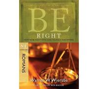 Warren W. Wiersbe Be Right - Romans (Tascabile) Be; NT commentary