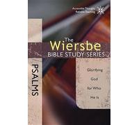 Warren W. Wiersbe Psalms (Tascabile) Wiersbe Bible Study