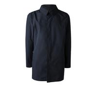 Warren Webber Giacca impermeabile da uomo con bottoni - blu scuro