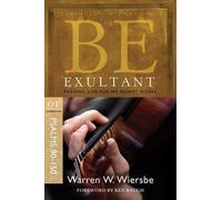 Warren Wiersbe Be Exultant - Psalms 90- 150 (Tascabile) Be Series Commentary