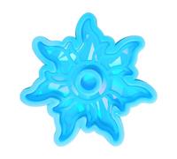 WARRIOO Stampo in silicone per ornamenti a punta delle dita, stampo in resina epossidica, adatto per colata in resina, 6,5 cm, silicone, senza pietre preziose
