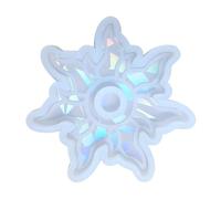 WARRIOO Stampo in silicone per ornamenti a punta delle dita, stampo in resina epossidica, adatto per colata in resina, 6,5 cm, silicone, senza pietre preziose