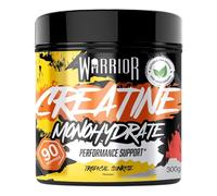 Warrior Creatina Monoidrata Micronizzata in Polvere 300g - Integratore Puro al 100% per Forza, Resistenza e Recupero Muscolare - Creatina Ultra Premium Senza Additivi (Alba Tropicale)