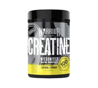 Warrior Creatina Monoidrata Micronizzata in Polvere 500g - Integratore Puro al 100% per Forza, Resistenza e Recupero Muscolare - Creatina Ultra Premium Senza Additivi (Lightening Lemonade)