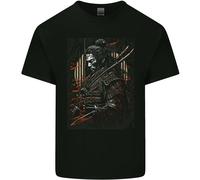 Warrior Dei Samurai Maglietta MMA Giapponese Per Bambini