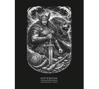 Warrior of Justice Notebook - Norse Mythology Journal: Legendary Nordic Warrior Art | Symbol of Honor & Battle | Viking Inspired Design for Writers & Artists