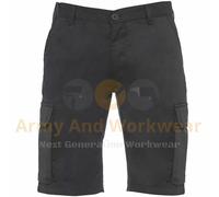 Warrior Pantaloncini Cargo Da Lavoro Uomo Utility Pantaloni Combat Tasche
