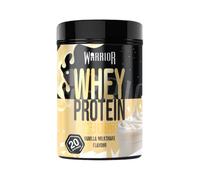 Warrior Whey Protein in polvere da 500 g (36 g per frullato) - Bevanda nutrizionale per il recupero e la crescita muscolare - Delizioso e ricco di aminoacidi - 20 porzioni (Frullato alla vaniglia)