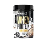 Warrior Whey Protein in polvere da 500 g (36 g per frullato) - Bevanda nutrizionale per il recupero e la crescita muscolare - Delizioso e ricco di aminoacidi - 20 porzioni (Cocco)