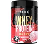 Warrior Whey Protein Polvere 500 g, Shake - Crema di Fragola