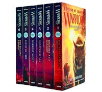 Warriors Cat A Vision of Shadows Series Books 1 - 6 Series 5 Collection Set By Erin Hunter (Apprentice's Quest, Thunder and Shadow, Shattered Sky, Darkest Night, River of Fire & Raging Storm)