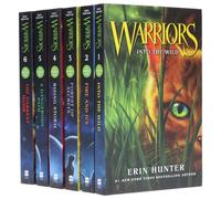 Warriors Cats: Series 1 The Prophecy Begins by Erin Hunter 6 Books Collection Set (Into the Wild, Fire and Ice, Forest of Secrets, Rising Storm, A Dangerous Path & The Darkest Hour)