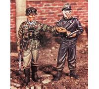 WARRIORS SCALE MODELS 35491 - GERMAN RECONNAISSANCE TROOPS (2 fig) - 1/35 RESIN