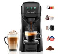 Warriors1 Macchina da Caffè a Capsule 5 in 1 per Nespresso Lavazza A Modo Mio