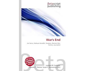 War's End: Joe Sacco, Radovan Karad¿i¿, Sarajevo, Bosnian War, Comics, Journalism