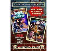 Grindhouse Double Shock Show: Wars of The Robots (1978) / It's Alive (1968 (DVD)