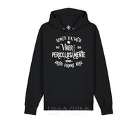 WARTSHIRT Arditi Vivere Pericolosamente Reparti D'assalto Esercito WW1 Arditi Skull Sweashirt (IT, Testo, XL, Regular, Regular, Knight Black)