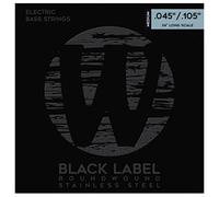 Warwick 40200 Black Electric 4-String Medium 045-105 - Set di corde per basso a 4 corde
