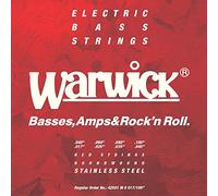 WARWICK - 42501-M6 - Red String 8 strings Medium 17-100 Stainless Steel