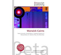 Warwick Cairns: Keele University, Harold Bloom, Traditional Systems of Measurement, St. Martin's Press, Pan Macmillan