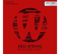Warwick Red Strings 017-.100 - Set di stringhe basse, in acciaio inox