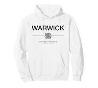 Warwick Regno Unito Home Warwick Inghilterra Felpa con Cappuccio