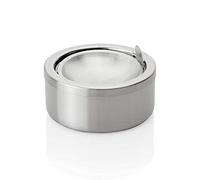 WAS 1113 115 - Portacenere da Tavolo in Acciaio INOX, Diametro 11,5 cm, Altezza 5 cm