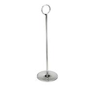 WAS 1448 301 - Supporto per carte di credito, in acciaio al nichel cromato, altezza: 30 cm