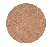 WAS 1534 100 - Sottobicchieri in sughero senza magnete, diametro 10 cm, altezza 1 cm, 4 pezzi