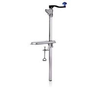 WAS 1583 500 - Dispenser per lattine fino a 50 cm di altezza, con vite di regolazione per montaggio a tavolo, altezza 73 cm