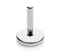 WAS 1655 150 - Batticarne in acciaio INOX, senza fessure, diametro 9,5 cm, altezza 12 cm