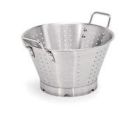 WAS 2144 450 - Colino in acciaio al cromo nichelato, diametro 45 cm, altezza 22,5 cm