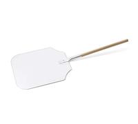 WAS 2293 917 - Pala per pizza in alluminio con manico in legno, 35,5 x 40,5 cm, lunghezza 91,5 cm