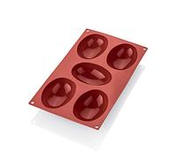 WAS 3157 005 - Stampi per uova di ottima qualità, 5 forme, lunghezza 10,2 cm, larghezza 7,3 cm, altezza 3,6 cm
