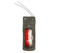 WAS 33 Luce demarcazione laterale bianco Rosso